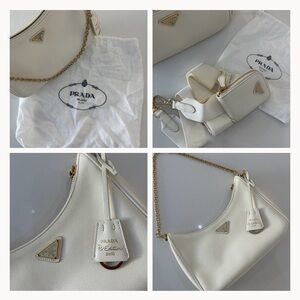 Prada Re-Edition Saffiano Leather Bag